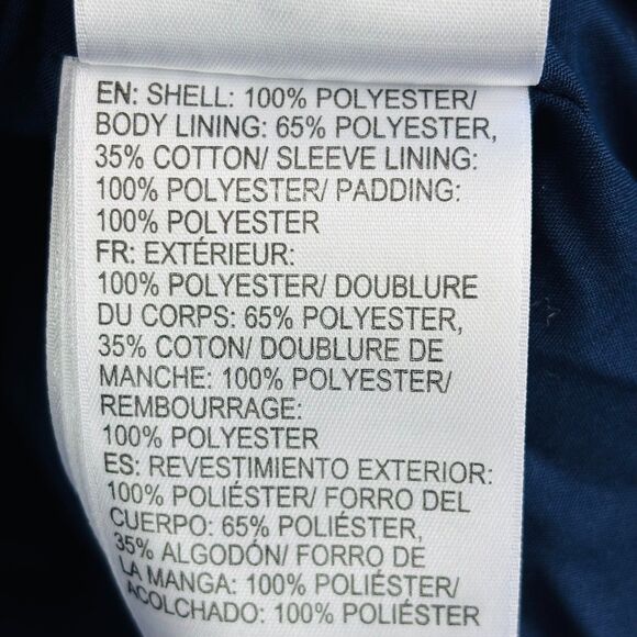 Y2K Roxy quilted jacket S Ikat mixed print boho blue pink full zip Patchwork - Picture 13 of 14